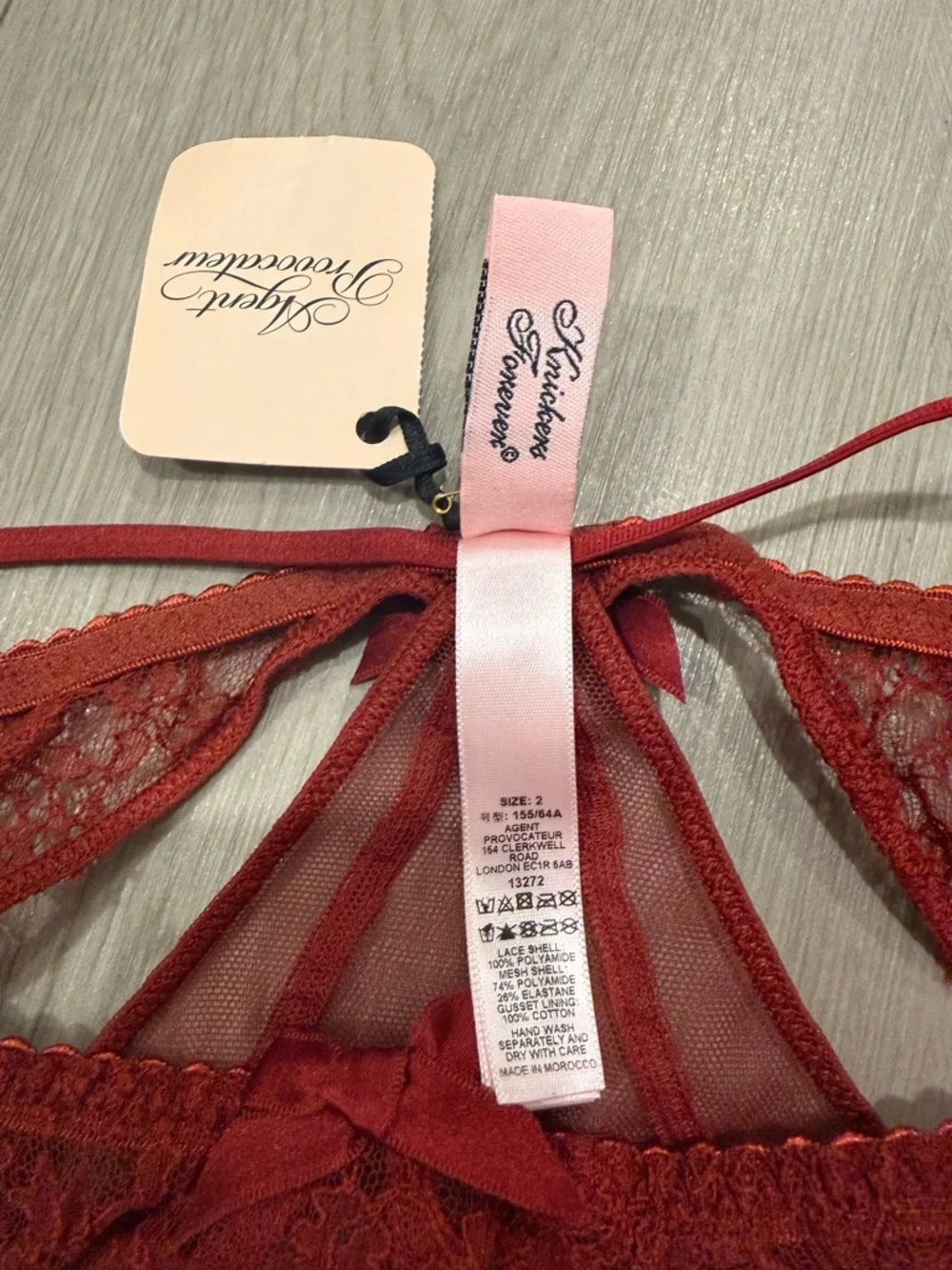 Agent Provocateur Marcia Brief in Rust. NWT. - Picture 5 of 5